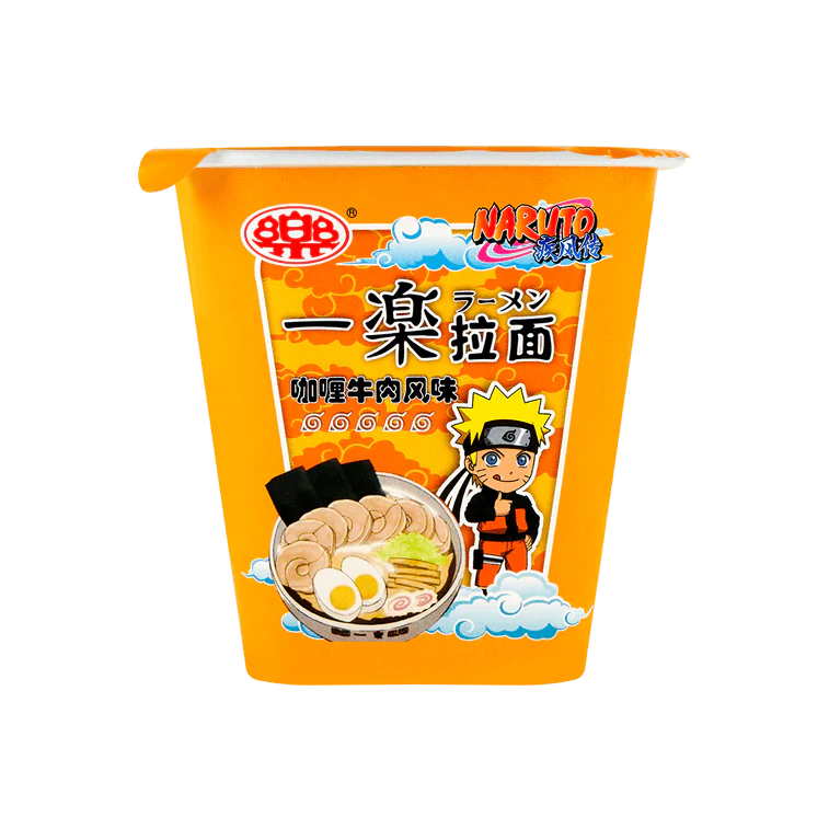 Naruto Instant Noodles 61.5g Slow Fire Veal Flavor