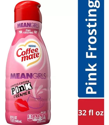 Coffee Mate Mean Girls Pink Limited Edition Creamer 946ml