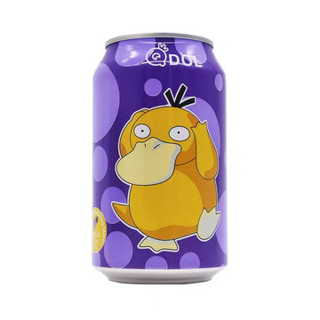 POKEMON UVA QDOL 330ml 果味汽水碳酸饮料  Grape New edition