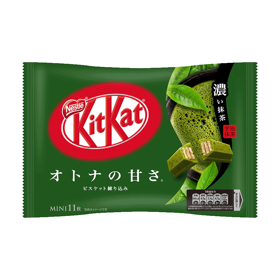 Kit Kat Rich Matcha Mini - 11 piezas (Japón)