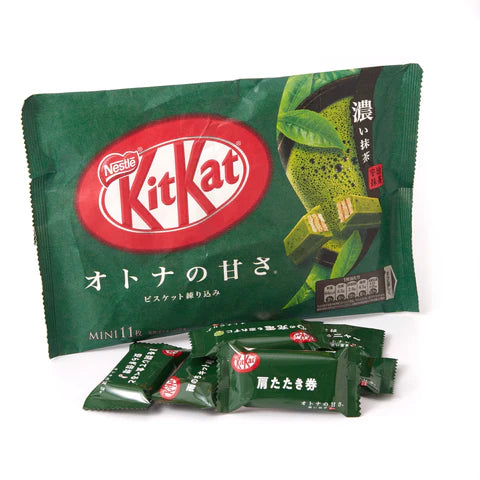 Kit Kat Rich Matcha Mini - 11 piezas (Japón)