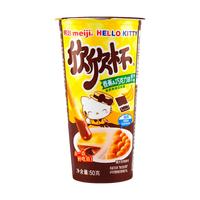 Meiji Hello Kitty Yan Yan Banana Choco 50g