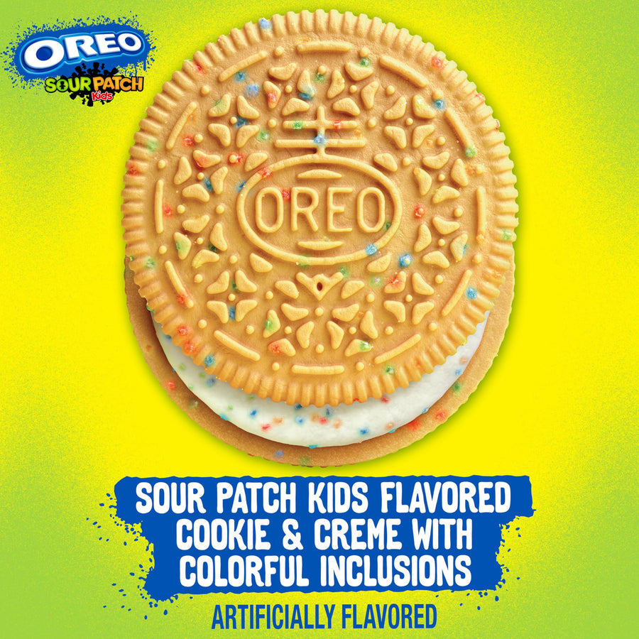 OREO SOUR PATCH KIDS Sandwich Cookies, Limited Edition