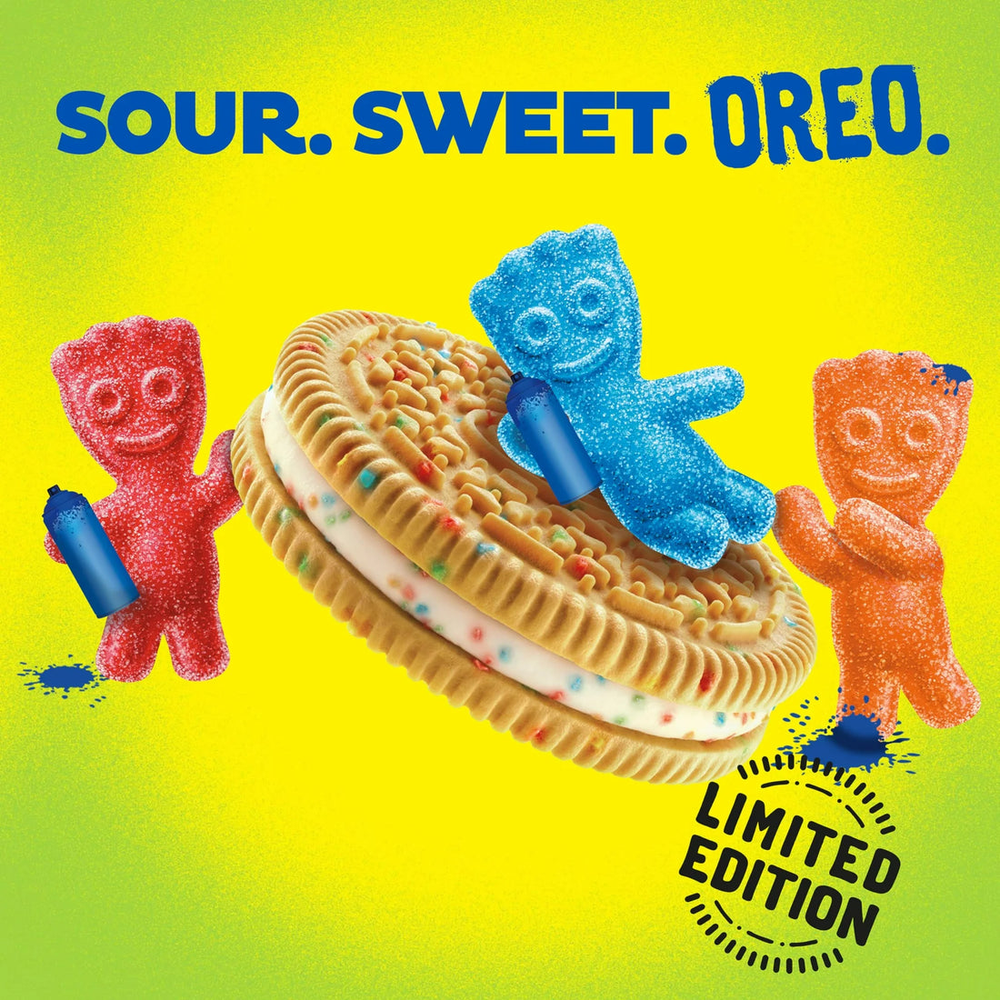 OREO SOUR PATCH KIDS Sandwich Cookies, Limited Edition