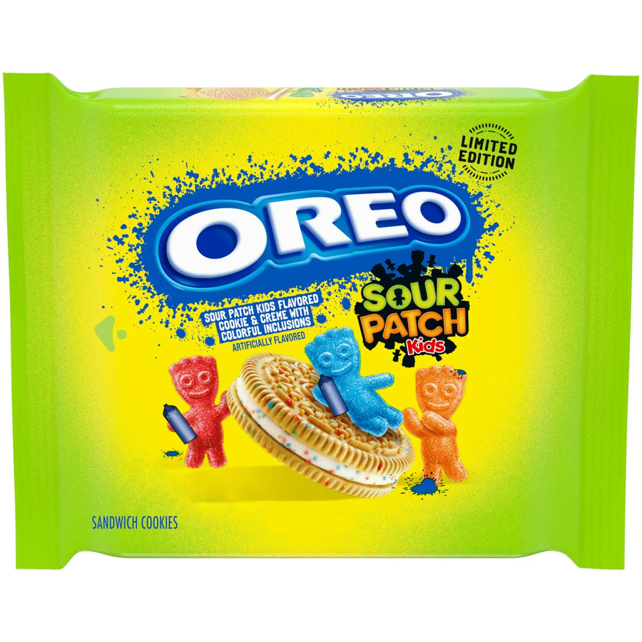 OREO SOUR PATCH KIDS Sandwich Cookies, Limited Edition