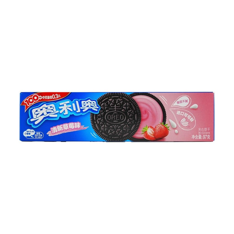 Oreo Cookies Strawberry Cream Flavor, 100g (Korea)