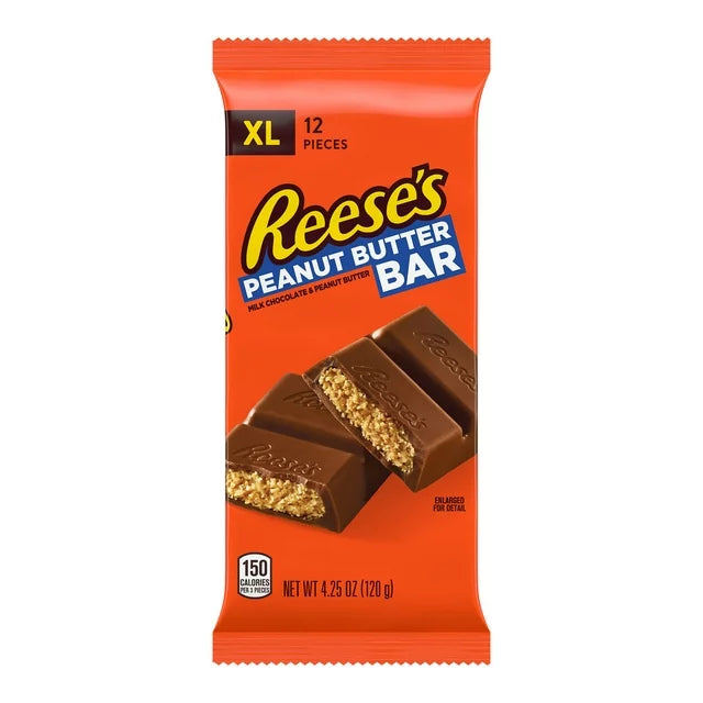 REESE'S, Milk Chocolate filled with REESE'S Peanut Butter XL Candy, 4.25 oz