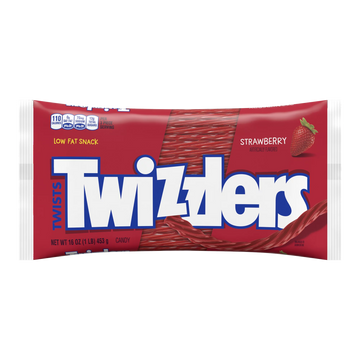 TWIZZLERS Twists Strawberry Flavored Chewy 16 oz