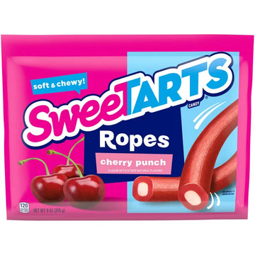SweeTARTS Soft & Chewy Ropes - Cherry Punch 9oz