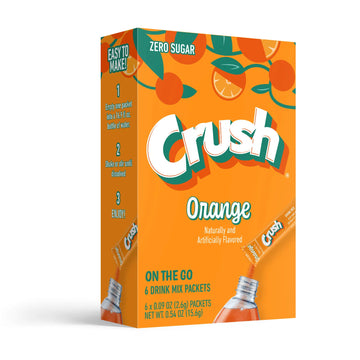 Crush Orange Drink Mix (6 paquetitos)